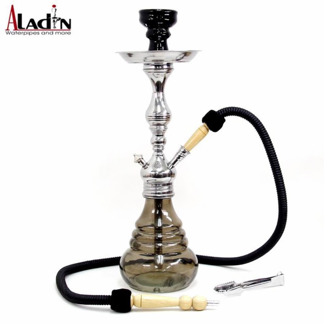 シーシャ 本体 パイプ Aladin ROY 4 BLACK 46cm shisha hookah