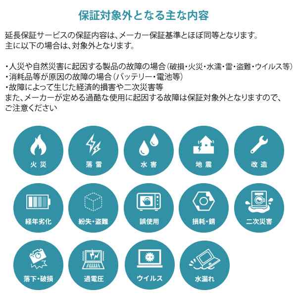 エアコン・冷蔵庫10年延長保証 自然故障保証タイプ 税込商品価格 40,001〜60,000円 までの商品が対象です 対象商品と同時購入が必要ですの通販はau  PAY マーケット ユアサｅネットショップ au PAY マーケット－通販サイト