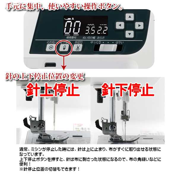 ジャノメ JANOME コンピューターミシン JN800 ピンク 本体 ワン