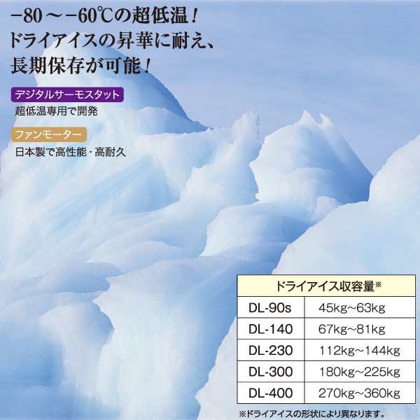 カノウ冷機 超低温フリーザー 冷凍ストッカー DL-90s 業務用冷凍庫 90L -80℃ ノンフロン 車上渡し 個人宅不可 代金引換不可 送料無料  (の通販はau PAY マーケット ユアサｅネットショップ au PAY マーケット－通販サイト