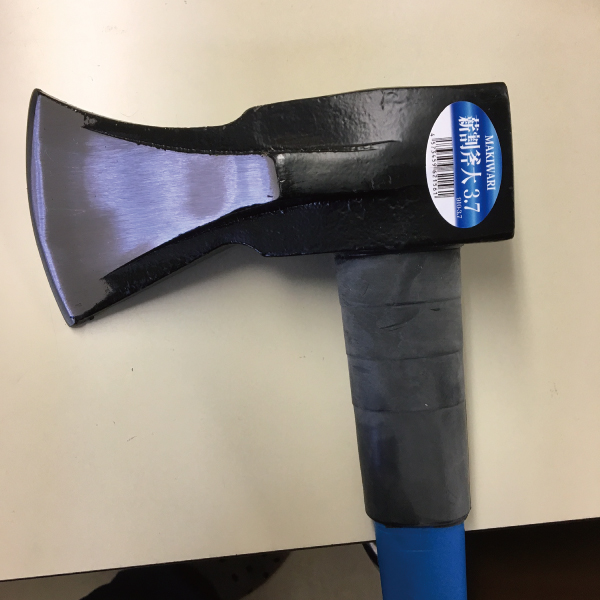 シンセイ　薪割り斧　Ｃタイプ（強化型）長さ：910mm　全体の重量：約5.1kg 【代引不可/沖縄県配達不可】_1