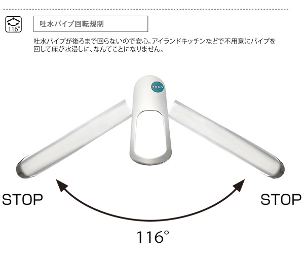 SANEI ツーホールシングルレバー台付切替シャワー混合栓 一般地用 K6711MEV-13 水栓金具 キッチン用 キッチン水栓 三栄水栓_3