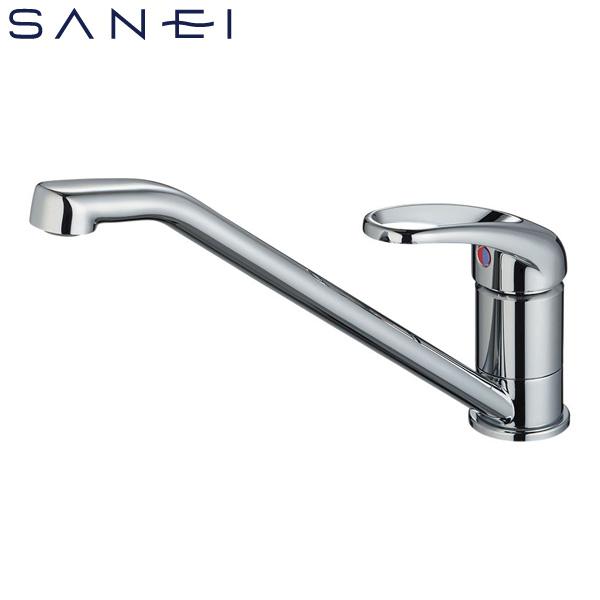 SANEI ワンホールシングルレバー混合栓 寒冷地用 K87111JK-13 水栓金具 キッチン用 キッチン水栓 三栄水栓
