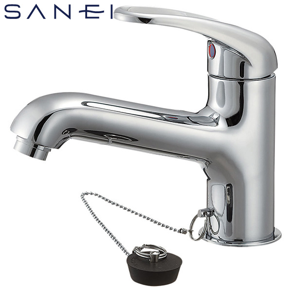 SANEI ワンホールシングルレバー洗面混合栓 一般地用 K4710V-13-23 水栓金具 洗面用水栓 洗面所用 三栄水栓の通販は 14,800円