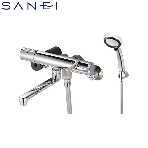 SANEI 壁付サーモスタットシャワー混合栓 一般地用 SK1814T-13 水栓金具 浴室用 バス水栓 三栄水栓 14,820円