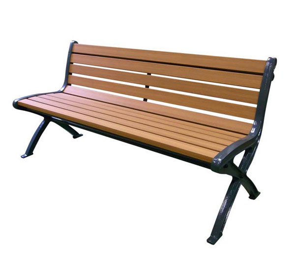 ミヅシマ工業 リサイクルベンチ RB5-SW【249-0130】屋外用ベンチ 屋内用ベンチ 背付 樹脂製ベンチ 木目調 再生樹脂使用 業務用 組立式 施設向け アンカー固定可能 病院 公共施設 レジャー施設 工場 組立品 代引不可_5