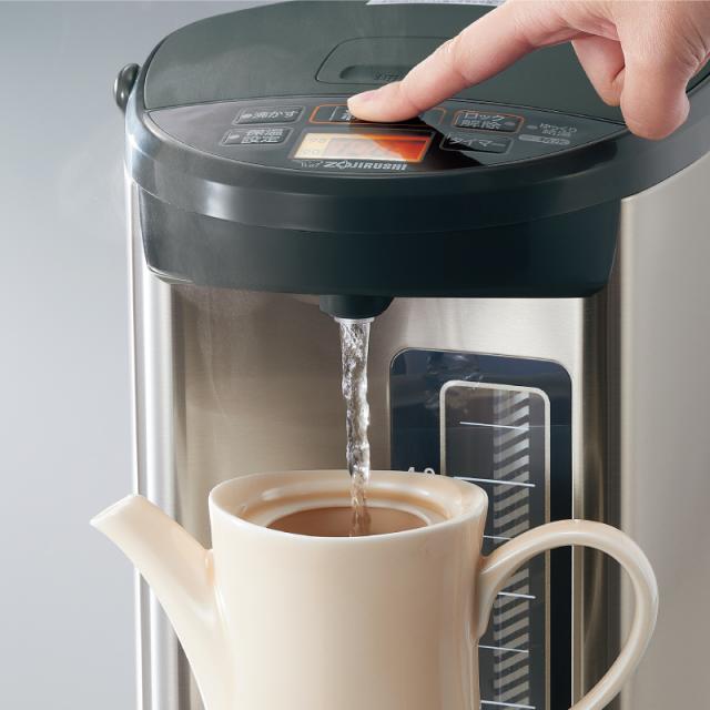 象印マホービン マイコン沸とうVE電気まほうびん CV-RA50-XA 優湯生 電気ポット 5.0L ステンレス CVRA50XA ZOJIRUSHI