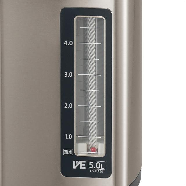 象印マホービン マイコン沸とうVE電気まほうびん CV-RA50-XA 優湯生 電気ポット 5.0L ステンレス CVRA50XA ZOJIRUSHI