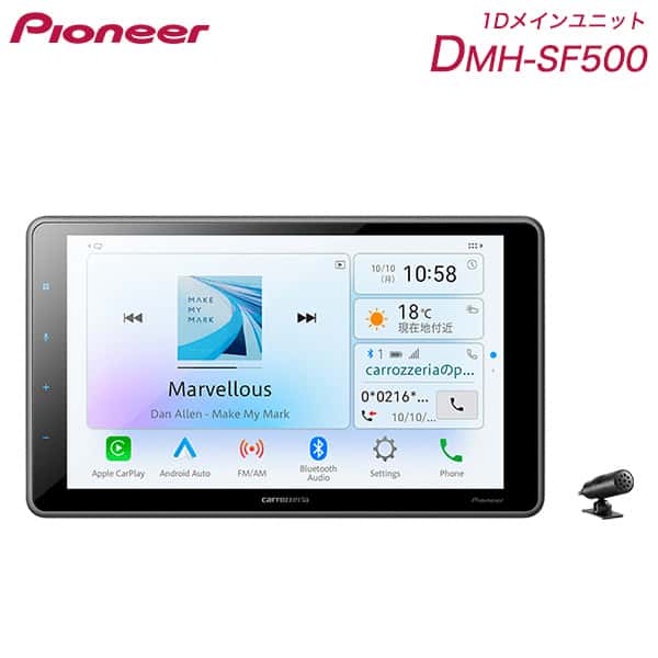 オーディオ パイオニア DMH-SF500 9V型ワイドSVGA/Bluetooth/USB