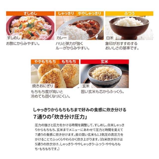 象印 圧力IH炊飯ジャー 極め炊き NW-MA07-BA ブラック 4合 炊飯器 鉄器コートプラチナ厚釜 内釜3年保証 立つしゃもじ 電気 ZOJIRUSHI_8