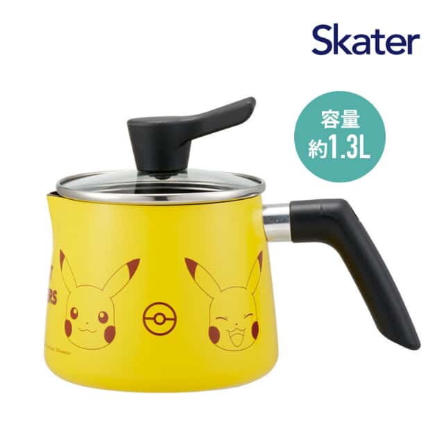 マルチポット 1.3L ピカチュウ ANMP1-656262 鍋 なべ 片手鍋 1300ml ガスコンロ対応 調理器具 料理 ポケモン キッチングッズ スケーターの通販は 4,826円
