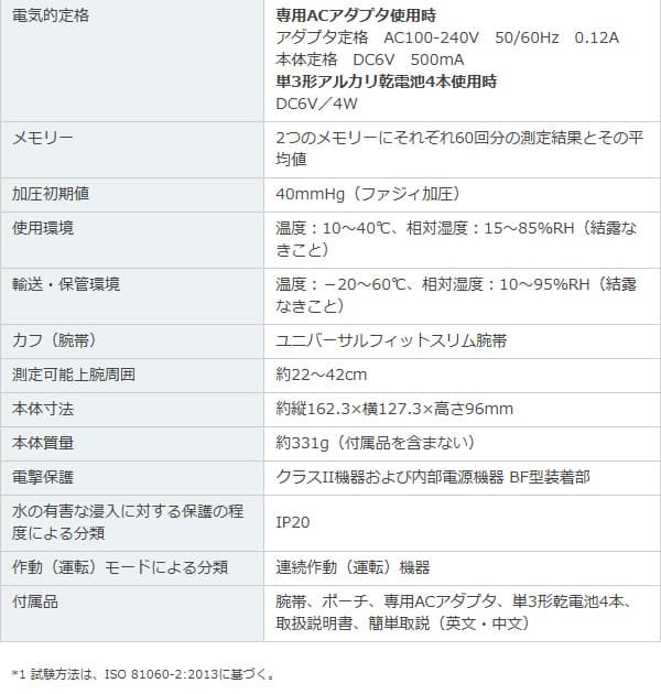 NISSEI 上腕式デジタル血圧計 DS-N10J 脈圧表示 朝/夜メモリー表示 医療機器認証 ESH 欧州高血圧学会臨床精度試験合格 日本精密測器 日本製