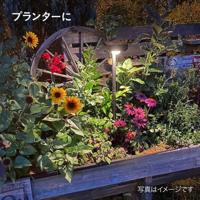 タカショー ガーデンライト ひかりノベーション SUNCHARGE 花のひかり 2個セット サンチャージ おしゃれ 屋外 庭 ソーラー LED 節電 照明 LGS-LH02P Takasho_11