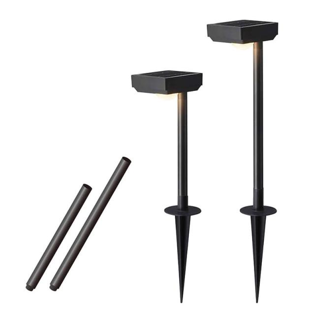 タカショー ガーデンライト ひかりノベーション SUNCHARGE 花のひかり 2個セット サンチャージ おしゃれ 屋外 庭 ソーラー LED 節電 照明 LGS-LH02P Takasho_4