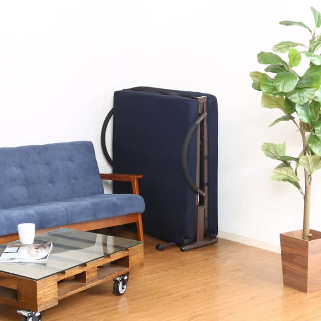 14745 折りたたみ電動ベッド リクライニングベッド 高床 マット付き 中国製 組立品 不二貿易 FU-05-5H-42 【メーカー直送/代引不可】_4