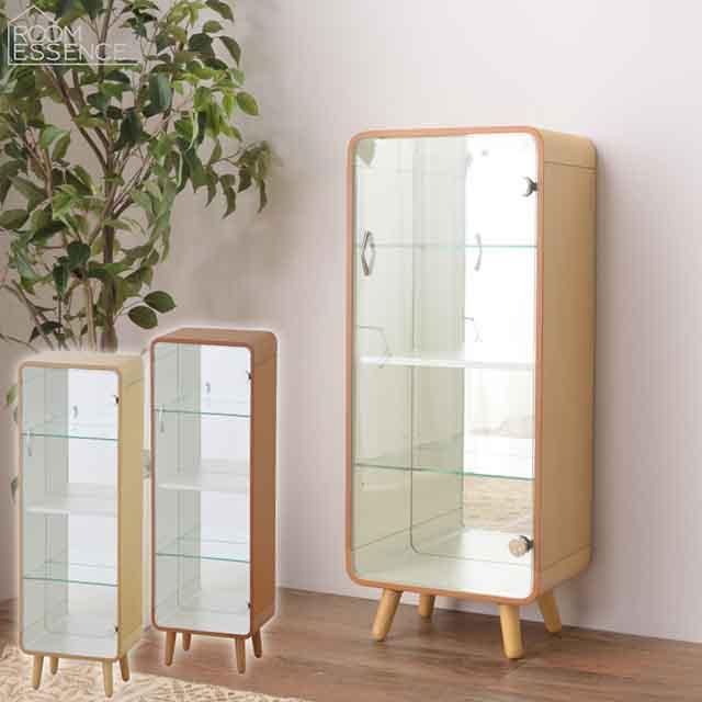 コレクション シェルフ コレクションシェルフ ロータイプ ナチュラル