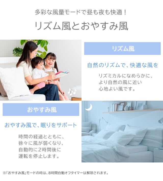 ユアサプライムス リビング扇風機 YKT-D3423GFR DCモーター 7枚羽根 ハイタイプ 90度上向き リモコン付き 微風 省エネ 静音 フルリモコン ダイヤル式 切タイマー 快適入りタイマー YUASA_9