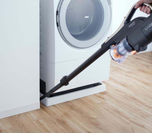 日立 コードレス スティッククリーナー パワかるスティック PV-BL50L 軽量 1.4kg 自走式 充電式 充電スタンド付き 掃除機 日本製 HITACHI