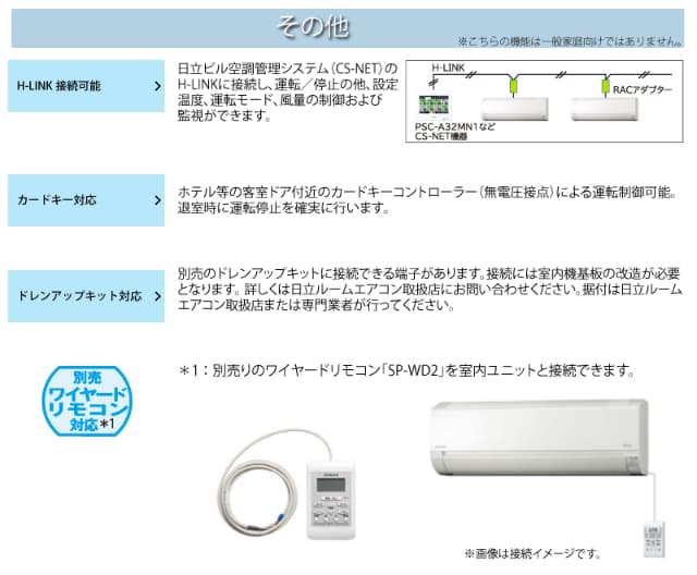 日立 HITACHI ルームエアコン RAS-AJ2225S(W) 白くまくん AJシリーズ 主に 6畳用 2.2kw 標準取り付け工事費込み スターホワイト 単相100V RASAJ2225SW_4