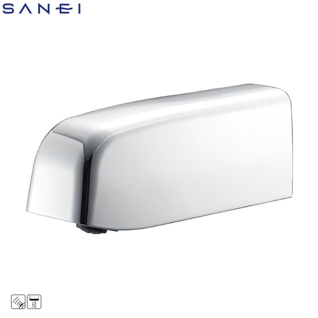 SANEI 自動横水栓 センサー式 EY102DC-13 洗面用水栓金具 タッチレス 乾電池式 三栄水栓