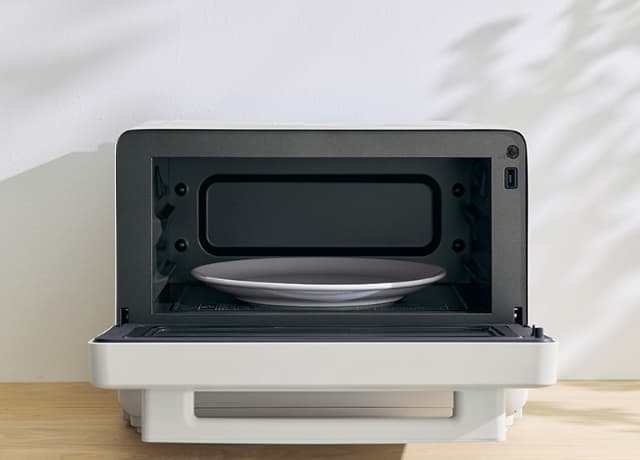 象印 マホービン オーブンレンジ 18L エブリノ ES-KA18-WM ペールホワイト レンジ 900W オーブン 250℃ グリル 2枚焼き 両面焼き 赤外線センサー 解凍 EVERINO ZOJIRUSHI_12