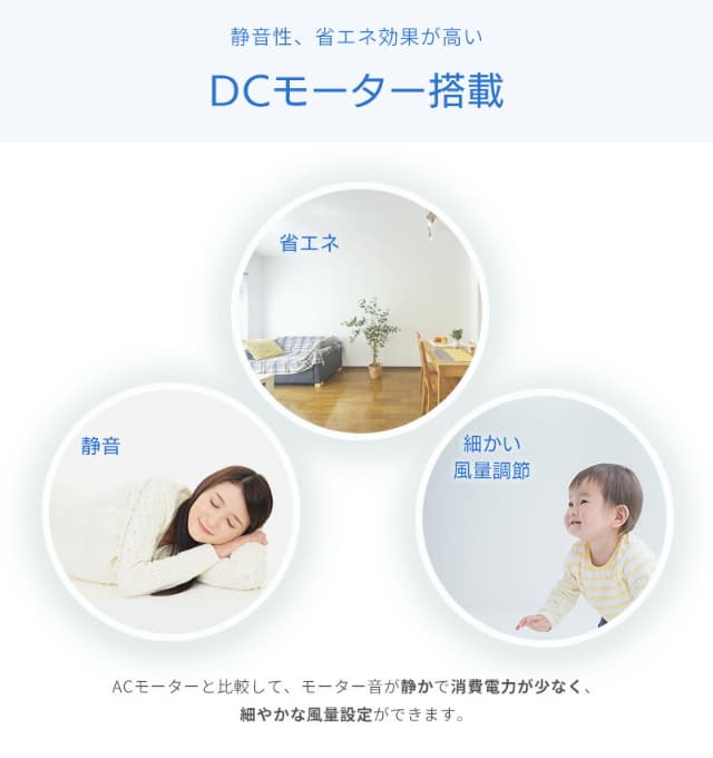ユアサプライムス リビング扇風機 YGT-DH3455GFR DCモーター 温度センサー搭載 7枚羽根 リモコン付き 微風 省エネ 静音 フルリモコン デジタル表示 切タイマー 入りタイマー 家電批評第1位 YUASA_4
