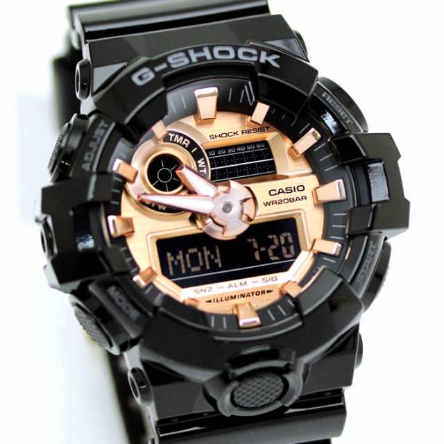 カシオ G-SHOCK Gショック メンズ 海外モデル 腕時計 ピンクゴールド ブラック GA-700MMC-1A 【激安】 【SALE】