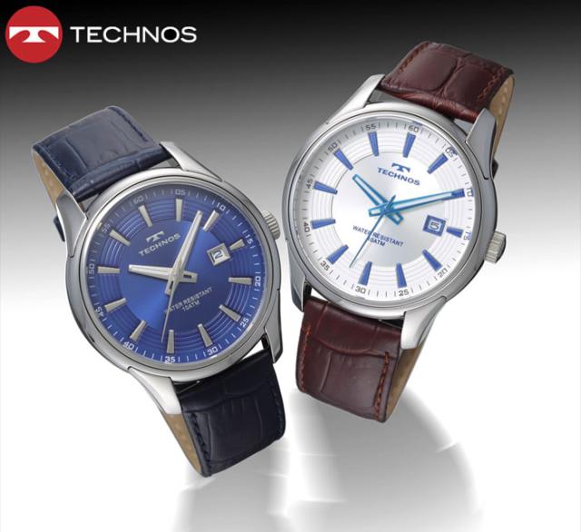 Technos テクノス メンズ 腕時計 10気圧防水 アナログ クォーツ 3針 カレンダー 革バンド T46sn T46ss 激安 Sale の通販はau Pay マーケット Valore