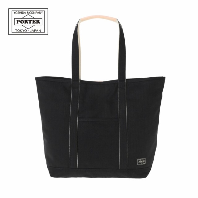 ポーター ノアール トートバッグ(M) 895-15159 10 ブラック 吉田カバン PORTER NOIR TOTE BAG(M) 手持ち 肩掛け ブラックデニム 軽量 ブ