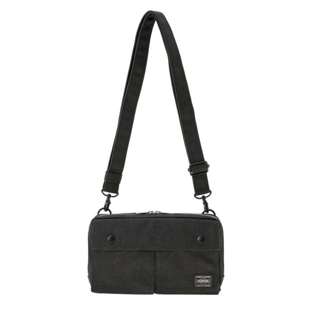 ポーター スモーキー 2WAYショルダーバッグ 592-26369 10 ブラック 吉田カバン PORTER SMOKY 2WAY SHOULDER BAG 肩掛け 斜め掛け 手持ち カジュアル メンズ レディース 日本製 ブランド_2