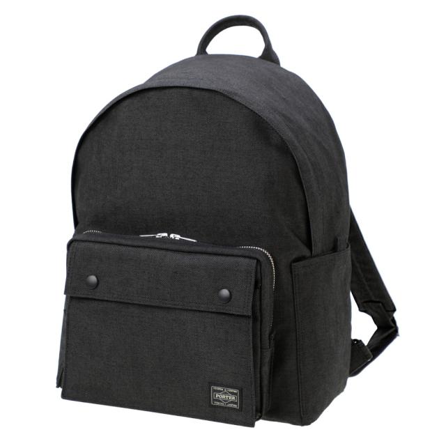 ポーター スモーキー デイパック 592-27626 10 ブラック 吉田カバン PORTER SMOKY DAYPACK リュックサック 肩掛け カジュアル メンズ レディース 日本製 ブランド