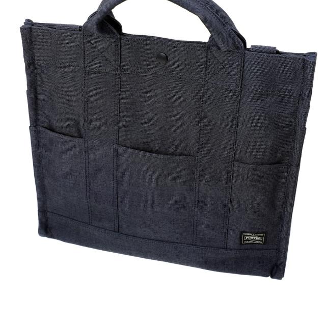 ポーター スモーキー 2WAYトートバッグ 592-27627 10 ブラック 吉田カバン PORTER SMOKY 2WAY TOTE BAG ショルダーバッグ 肩掛け 斜め掛け 手持ち カジュアル メンズ レディース 日本製 ブランド_11