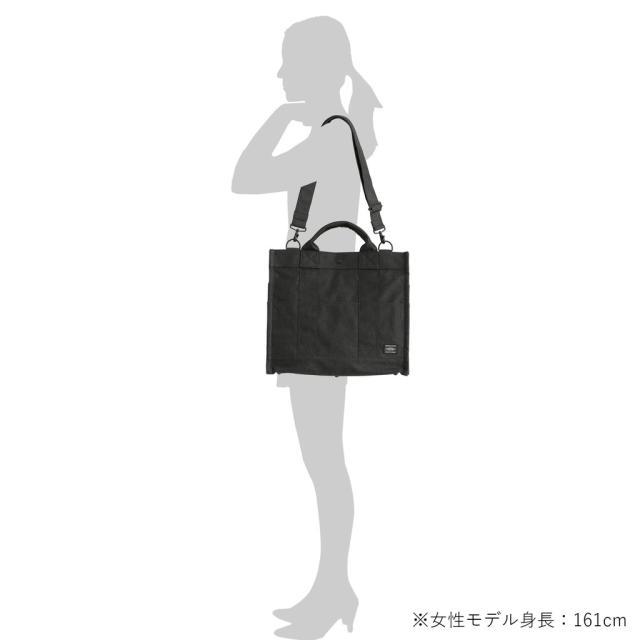 ポーター スモーキー 2WAYトートバッグ 592-27627 10 ブラック 吉田カバン PORTER SMOKY 2WAY TOTE BAG ショルダーバッグ 肩掛け 斜め掛け 手持ち カジュアル メンズ レディース 日本製 ブランド_19
