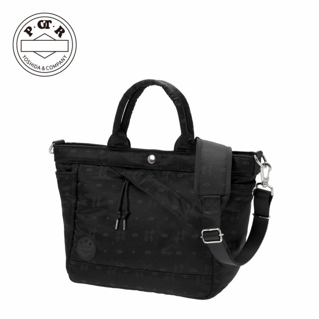 POTR モノグラム 2WAYトートバッグ 998-05482 MONOGRAM 2WAY TOTE BAG トート ショルダートート ミニトート ナイロン オリジナル柄 肩掛