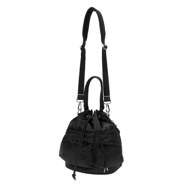 POTR モノグラム 2WAYツールバッグ 998-19526 MONOGRAM 2WAY TOOL BAG ショルダーバッグ ミニショルダー 巾着袋 ナイロン オリジナル柄 肩掛け 斜め掛け 手持ち 旅行 おしゃれ トラベル メンズ レディース 日本製 ブランド_1