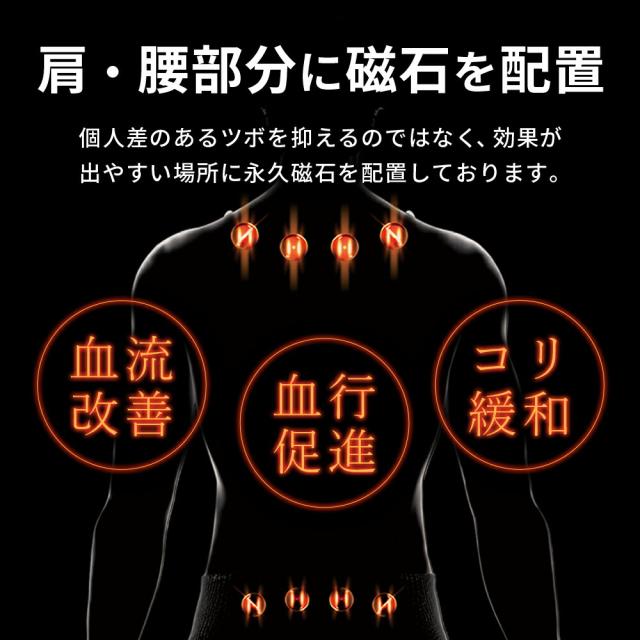 無料ギフト】リカバリーサポートウェア 紳士 パジャマ 磁器付き メンズ