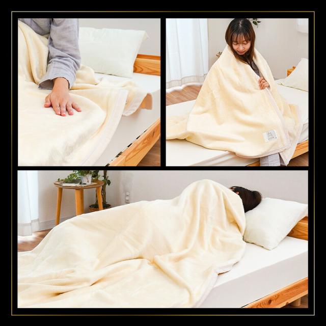 シルク 毛布 シングル 140×200cm 極上の肌触り なめらか 保温保湿 軽い 天然絹 掛け毛布 インナーブランケット 日本製 絹100％ ギフト_6