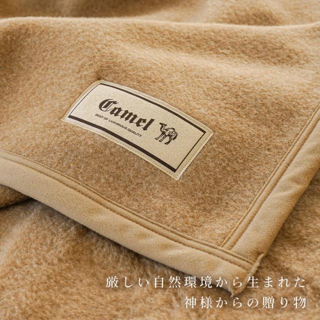 キャメル 毛布 シングル 140×200 日本製 インナーブランケット 掛け毛布 ブランケット 秋 冬 毛羽 キャメル100％ 節電 キャメル毛布_1