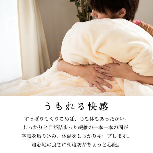 西川 寝具 3点セット Q 毛布にもなる あったか 冬 あったか掛け布団カバー210×210 敷きパッド 160×205 枕パッド2枚50×60の通販は