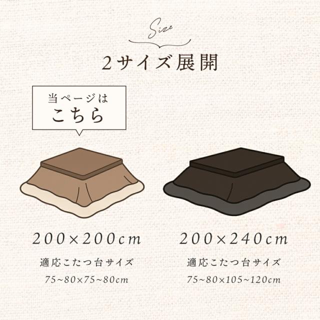 【半額！】ロマンス小杉 こたつ掛け布団 ボア 正方形 200×200 こたつ布団 花柄 ハイド ROMANCE ブラウン ジャガードニット 在庫限り お得 ロマンス小杉 高級感 ボア裏地 あったか リビング ダイニング おしゃれ 北欧風_8