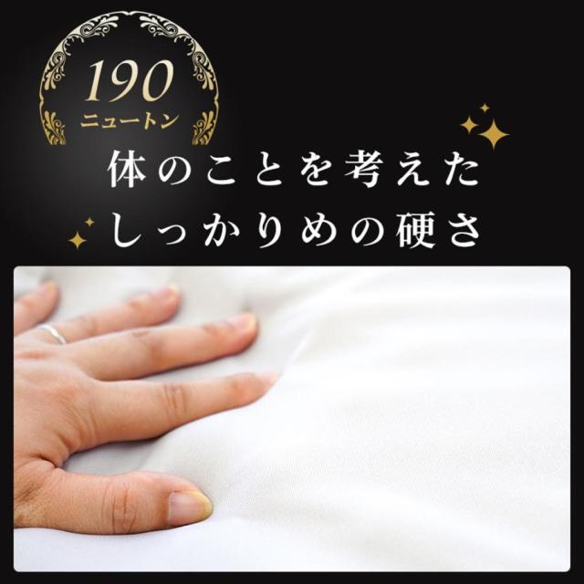 西川 敷布団 マットレス ダブル 点で支える健康敷きふとん 10cm 3層タイプ 高反発 日本製 三つ折り mattress_10