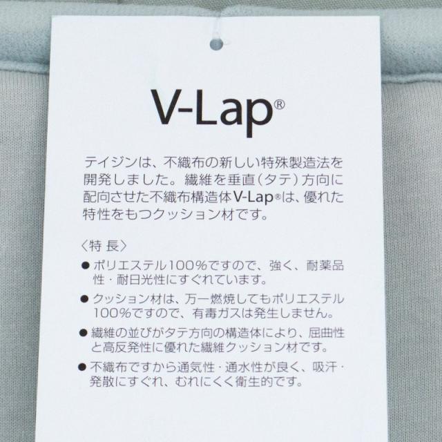 ベッドパッド 敷きパッド ヘタりにくいベッドパッド ダブル 約140×200cm 厚み約1cm 日本製 V-Lap(R) テイジン 帝人 体圧分散_11