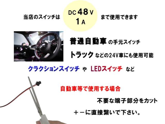 タクトスイッチ (16個) 超小型 配線付 2m オンオフ スイッチ モーメンタリ プッシュ DC48V 1A 12V 24V 汎用 リード線付 押しボタン ON OFF リセット 小さい マザーボード パソコン 車 トラック タクトスイッチ (16個) 超小型 配線付 2m オンオフ スイッチ