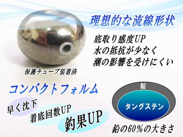 スポーツ/アウトドア80g ×10個セット　シルバー　タイラバ　タングステン　送料無料