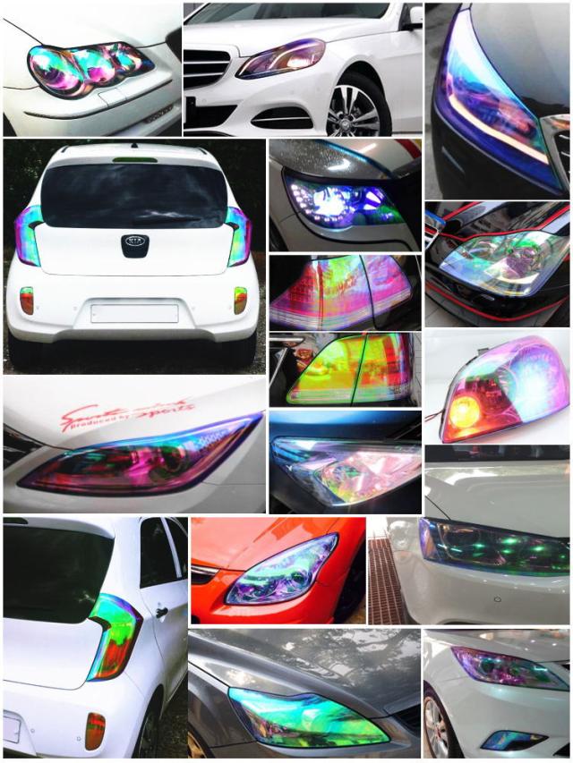 カメレオンフィルム 青 幅30cm cm サイズ ブルー カラーフィルム レンズフィルム スモーク テール ランプ 貼り方 保護 プラズの通販はau Pay マーケット Automax Izumi