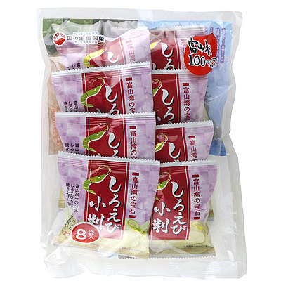 日の出屋製菓 しろえび小判8P (13g×8袋)×3袋 せんべい