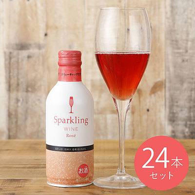 成城石井 SEIJOISHII スパークリングワイン ロゼ 290ml×24本の通販は