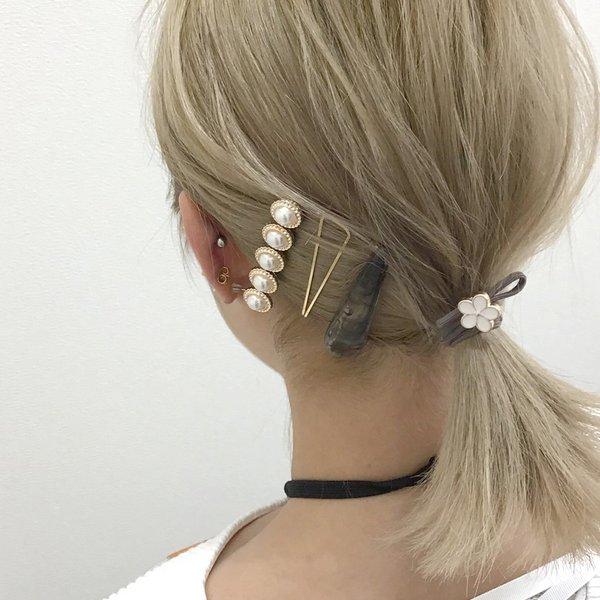 マーブルパールゴールドヘアピンセット ヘアピン ヘアアクセサリー パール シンプル 簡単 オフィス 上品 ヘアアレンジ 激安 の通販はau Pay マーケット ルピス Lupis