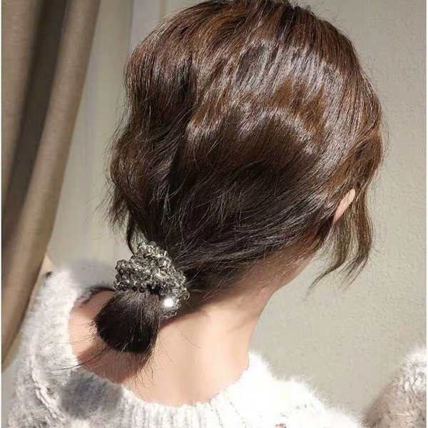 クリスタルビジューヘアゴム ヘアゴム ヘアアクセサリー ビジュー 大人 上品 豪華 ビーズ 可愛い クリア ブラック 激安 Lupis ルピス 2の通販はau Pay マーケット ルピス Lupis