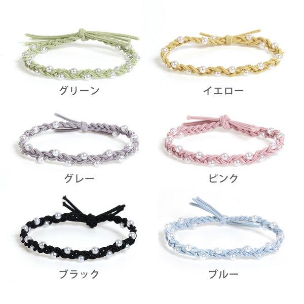 ヘアゴム スペード 大人可愛い お洒落 秋冬 ハンドメイド マーブル 